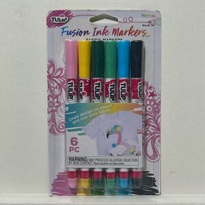 Tulip fabric markers 6pc